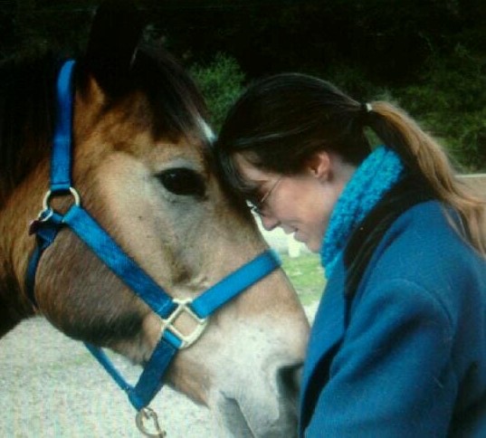 Megan Gray with horse Sheridan | Photo courtesy Megan Gray