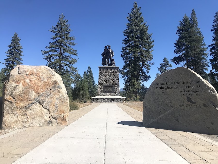 Memorial at Donner Memorial State Park | Photo by Helena Guglielmino