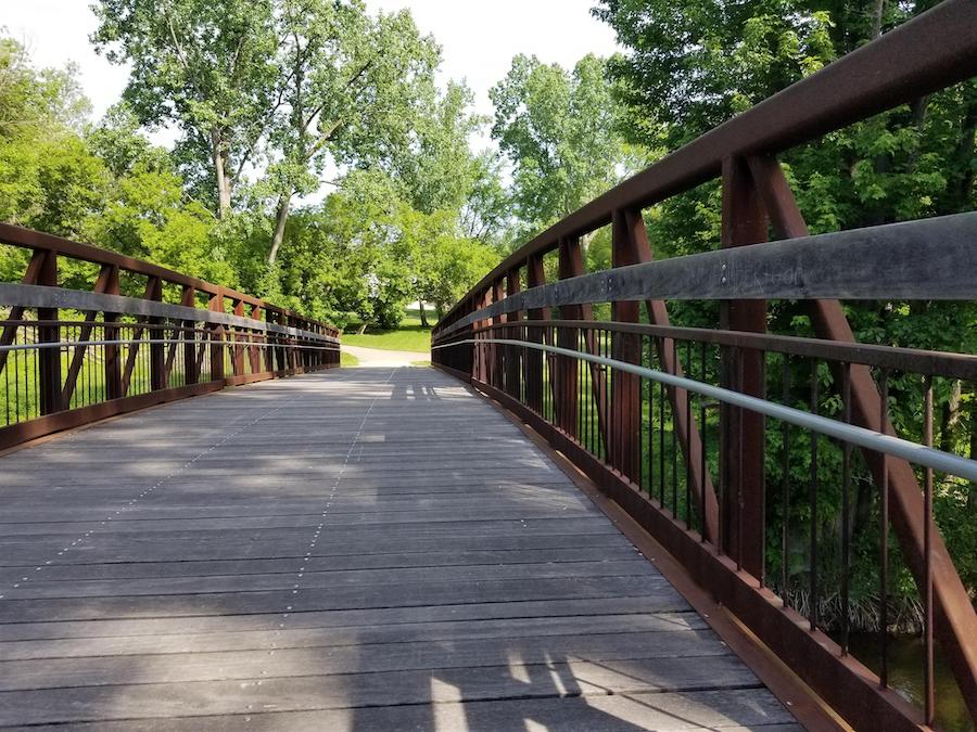 Michigan's Clinton River Park Trail | Photo by TrailLink user Brendan Hemker