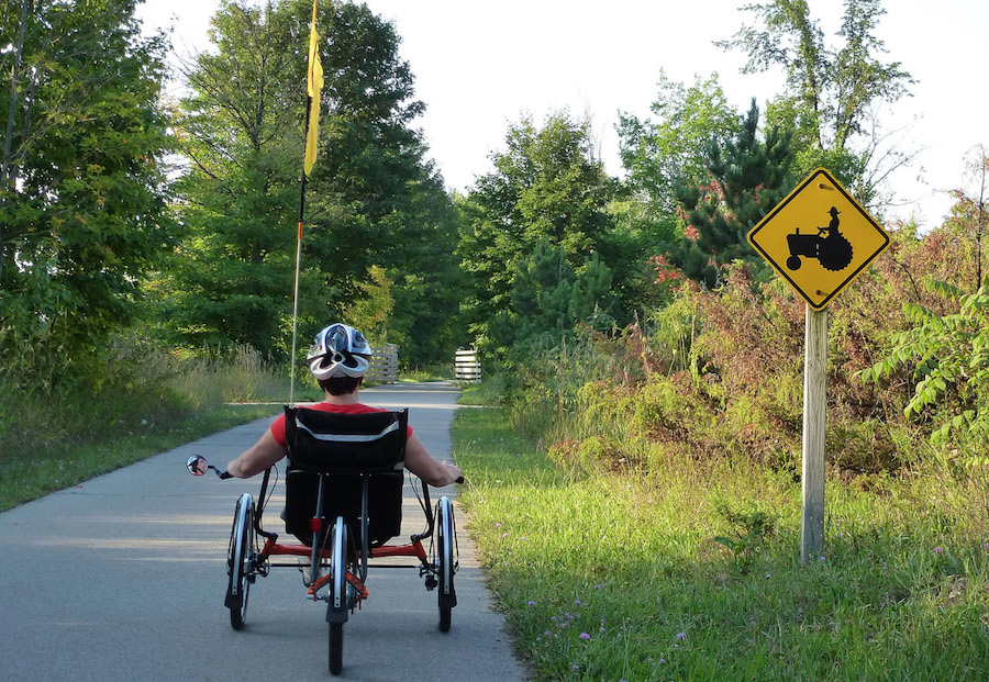 Michigan's Leelanau Trail | Photo by TrailLink user workingd