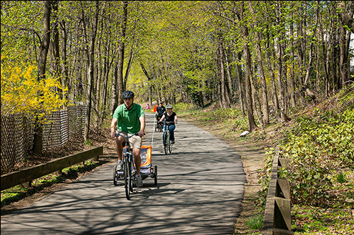 Minuteman Bikeway in Massachusetts | Photo courtesy Friends of Lexington Bikeways