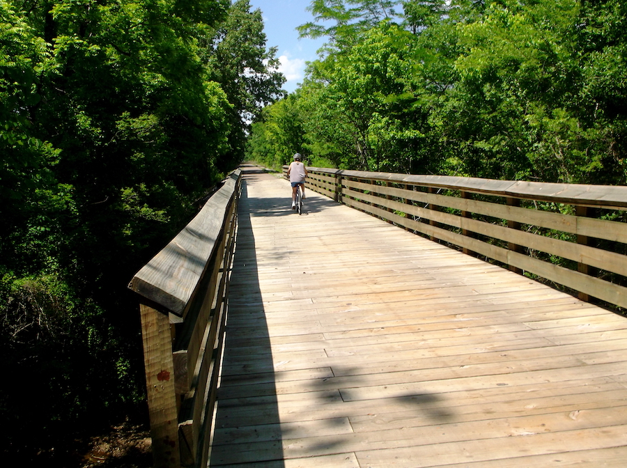 Mississippi's Tanglefoot Trail | Photo by TrailLink user Terry Cochran