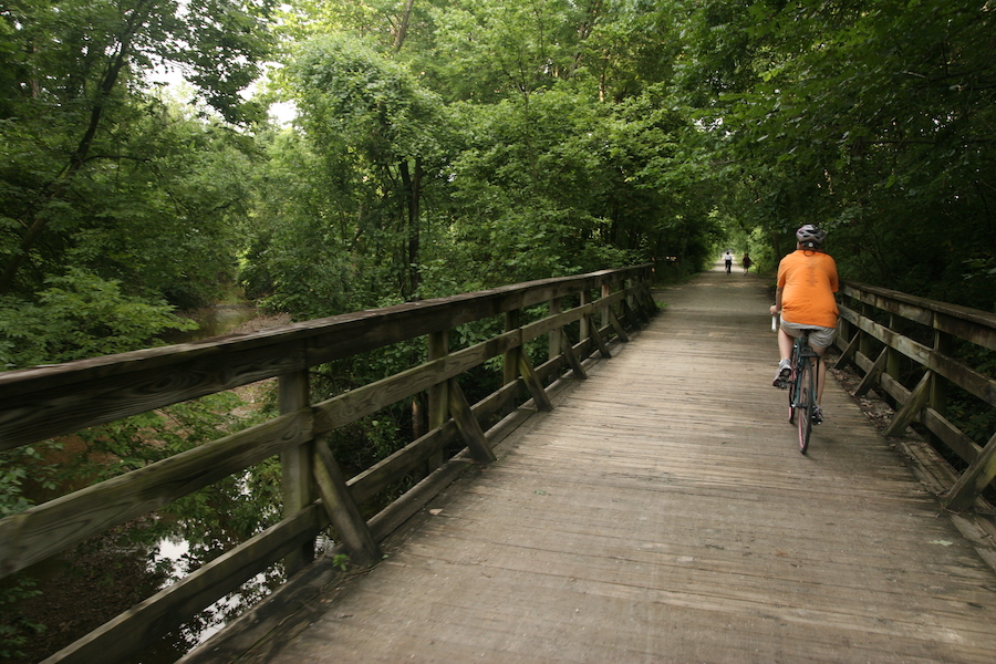 Missouri's MKT Nature and Fitness Trail | Courtesy Columbia Parks and Recreation