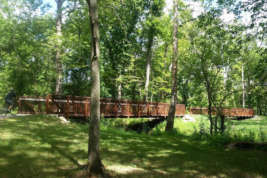 Missouri's Prairie Creek Greenway | Photo by TrailLink user chia57