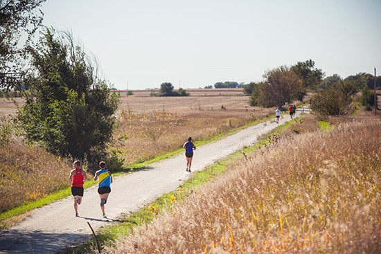 Mopac Trail East just south of Springfield | Photo courtesy Market to Market Relay