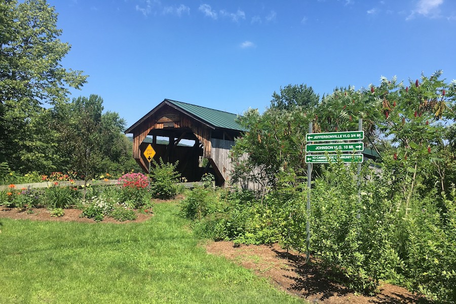 Morrisville to Cambridge Junction section of the Lamoille Valley Rail Trail | Photo by Kevin Belanger