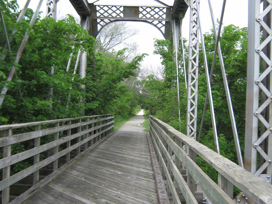 Nebraska's Oak Creek Trail | Photo by TrailLink user godsgalleon616