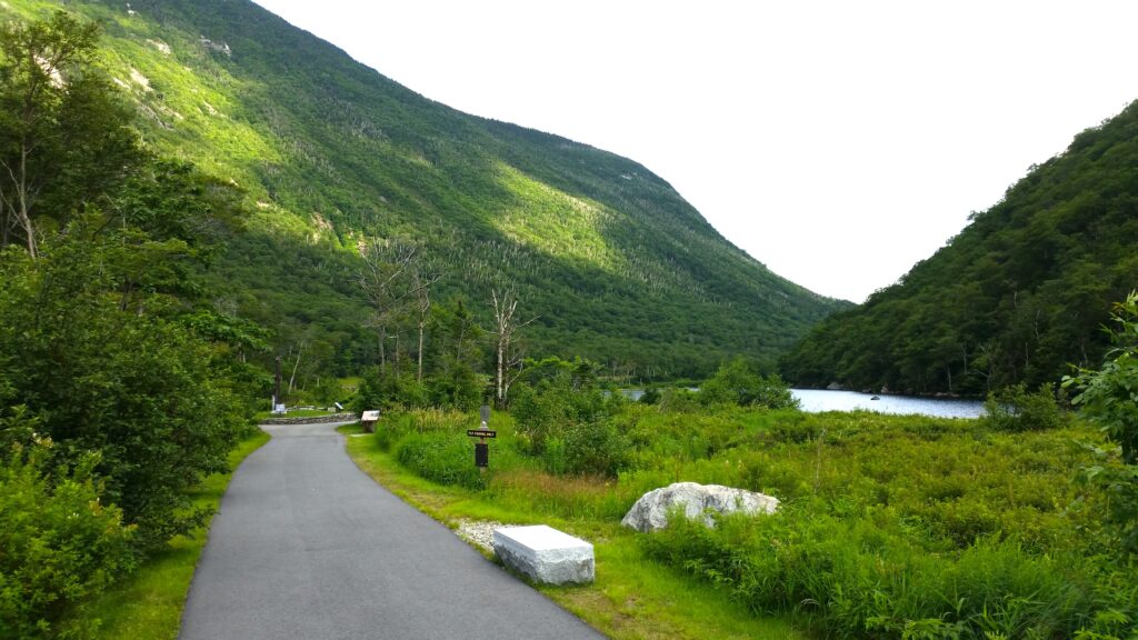 New Hampshire's Franconia Notch Recreation Trail | Photo by Eli Griffen