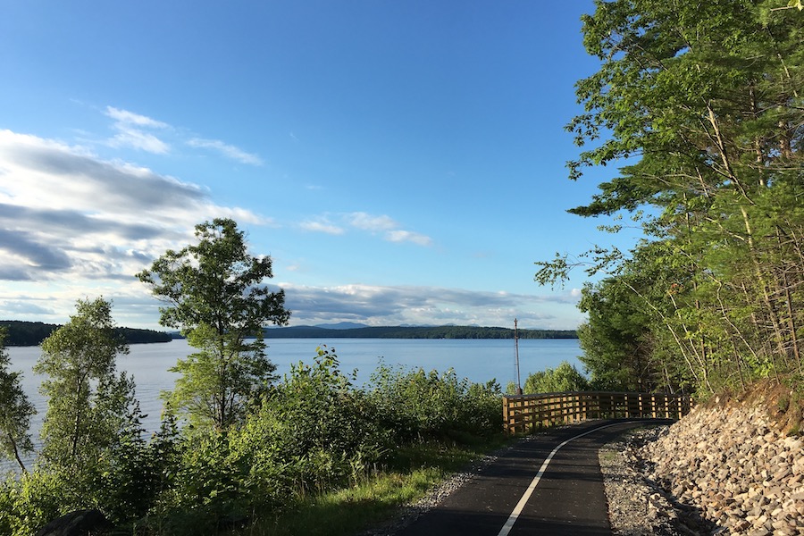 New Hampshire's Lake Winnisquam Scenic Trail | Photo by Anthony Le