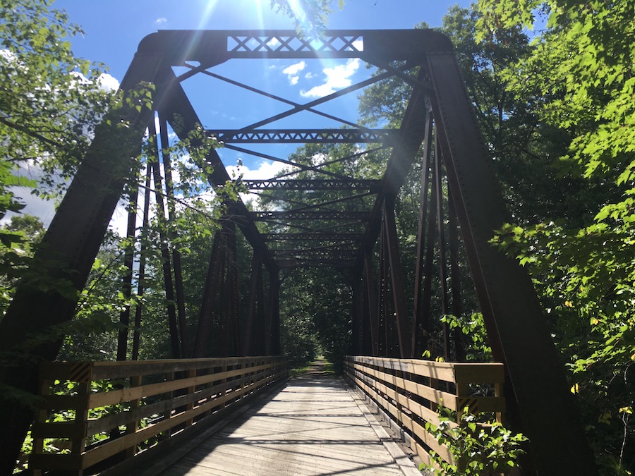 New Hampshire's Northern Rail Trail | Photo by Suzanne Matyas