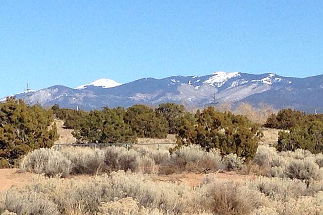 New Mexico's Arroyos de los Chamisos Trail | Photo by TrailLink user lignorer