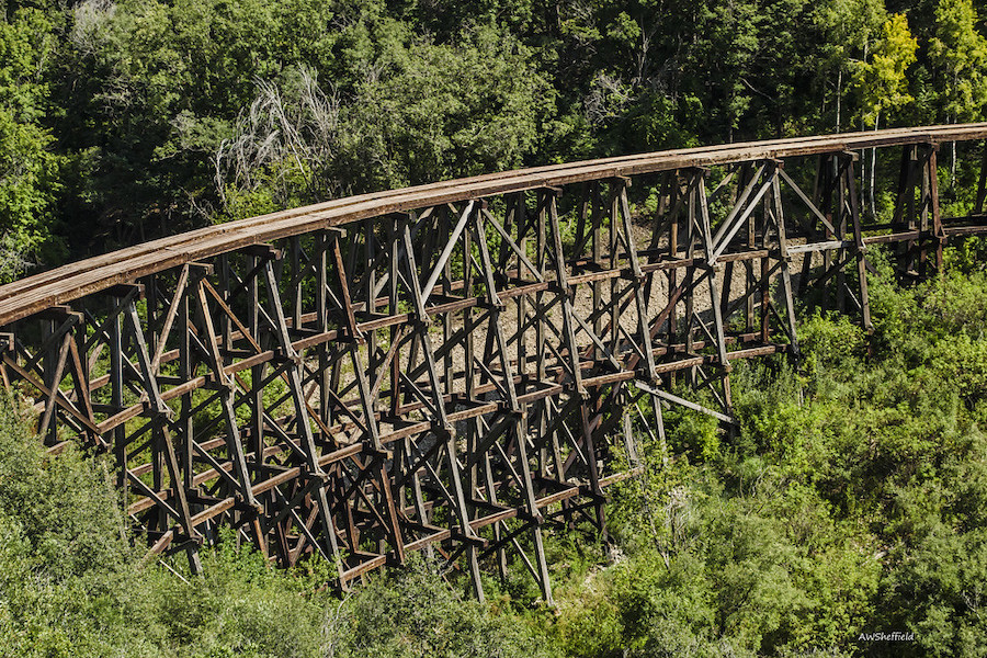 New Mexico's Cloud Climbing Trestle Trail | Photo by Allen Sheffield | CC by 2.0