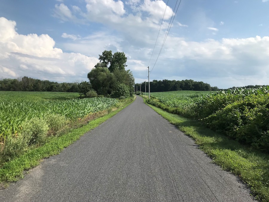 New York's Albany-Hudson Electric Trail in Columbia County | Courtesy Hudson River Valley Greenway