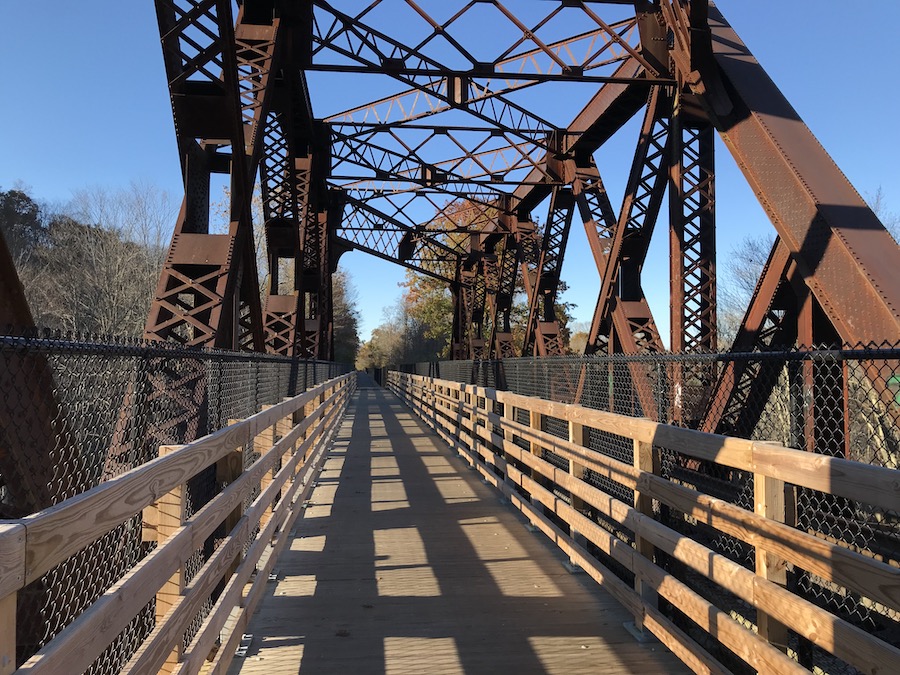 New York's Maybrook Trailway across Towners Bridge | Courtesy Hudson River Valley Greenway