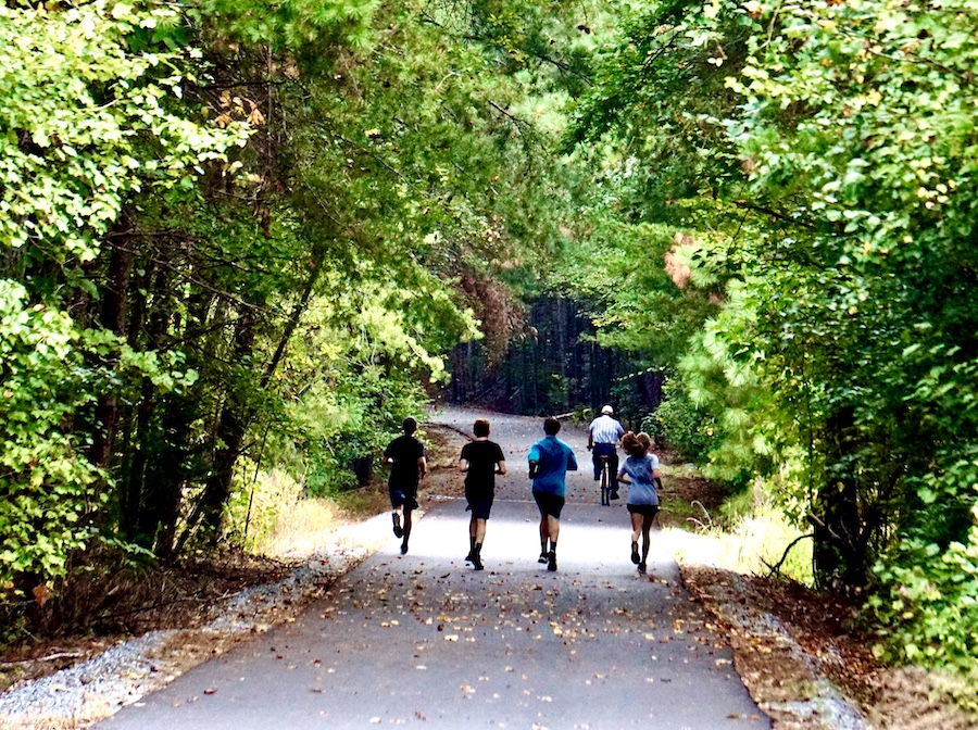 North Carolina's Thermal Belt Rail Trail | Photo by Willie Lowe