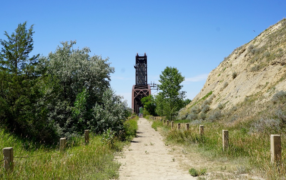 North Dakota's Fairview Lift Bridge | Photo by Cindy Barks 