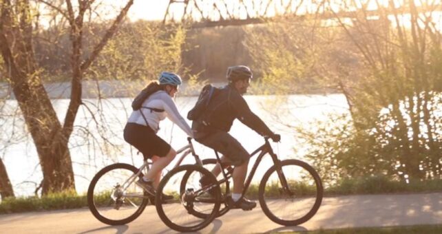 North Dakota's Missouri Valley Millennium Legacy Trail | Photo courtesy Bismarck Parks and Recreation District