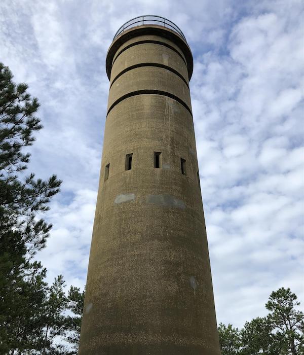 Observation Tower at Cape Henlopen State Park | Photo by TrailLink user peppytechie