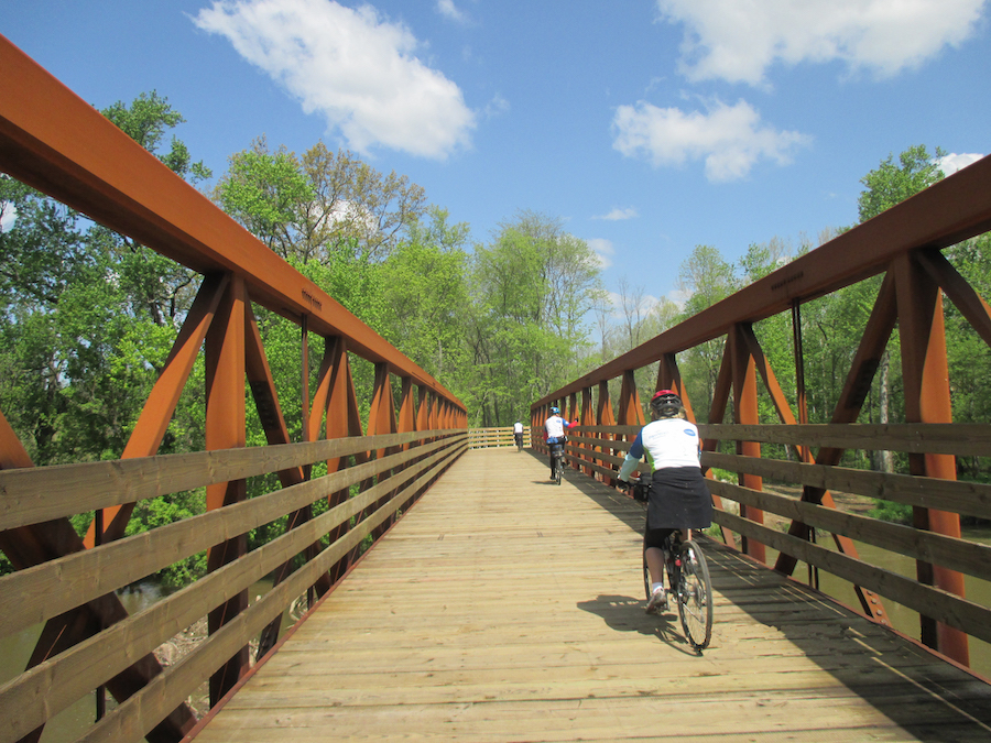 Ohio and Erie Canal Towpath Trail near Bolivar | Photo courtesy Ohio and Erie Canalway Coalition