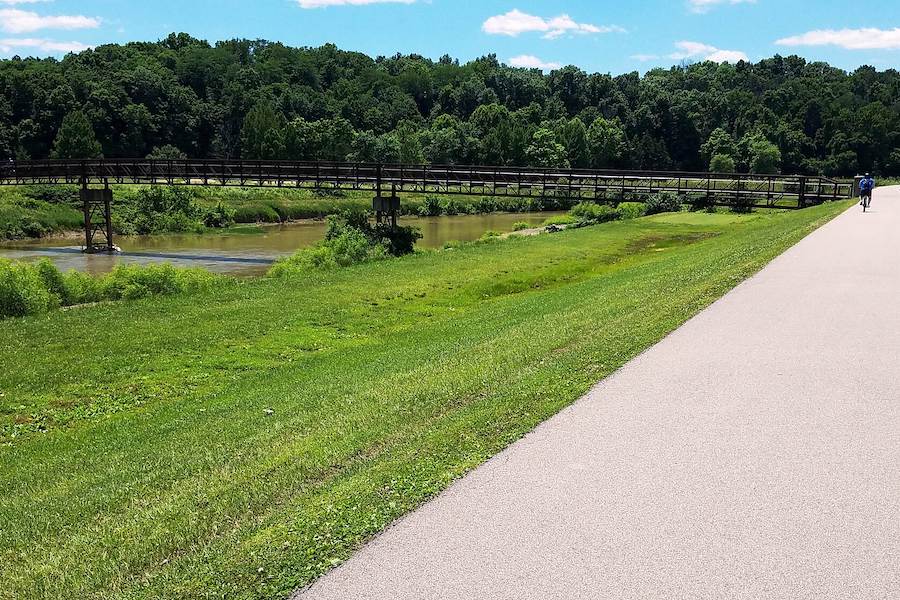 Ohio's Hockhocking Adena Bikeway | Photo by TrailLink user meo