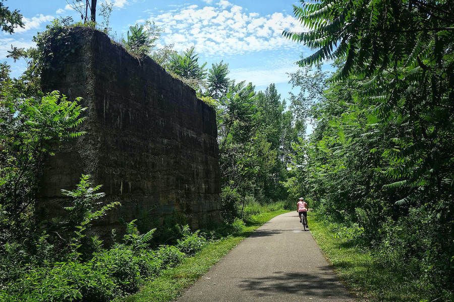 Ohio's Little Beaver Creek Greenway Trail | Photo by Traillink user kovachio