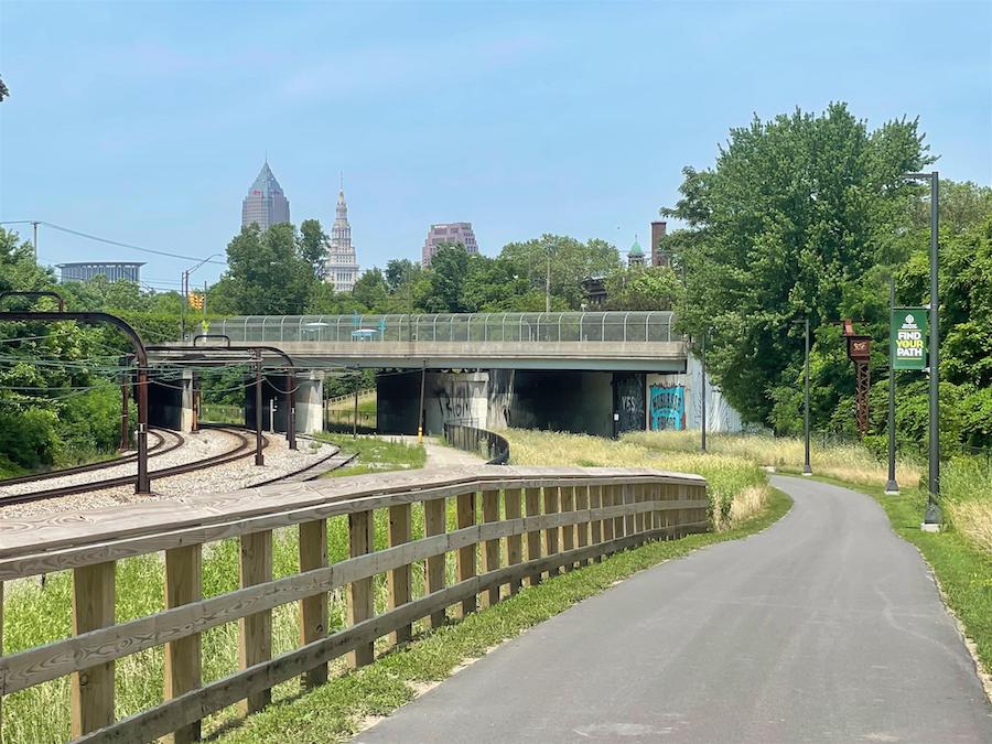 Ohio's Red Line Greenway | Photo by TrailLink user orangedoug