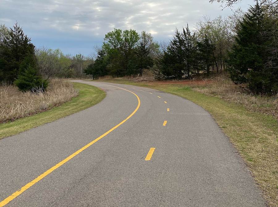 Oklahoma's Spring Creek Trail | Photo by TrailLink user benjamin13