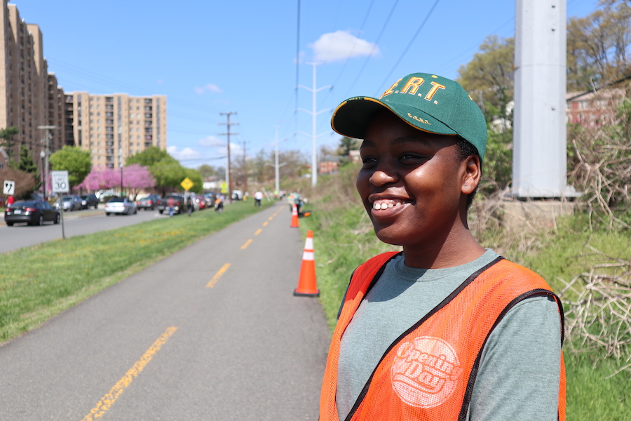 Opening Day for Trails clean up on W&OD Trail | Photo courtesy RTC