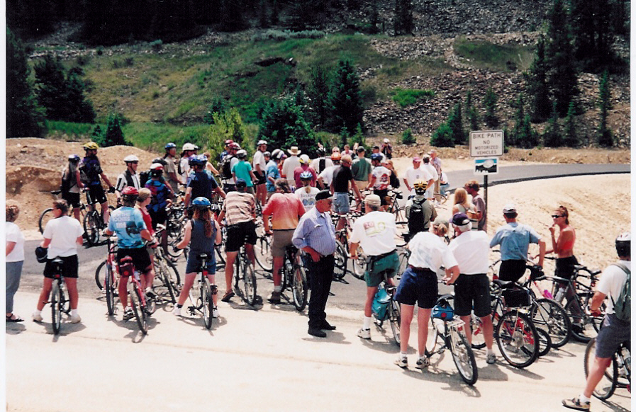 Opening Day for the Mineral Belt Trail in 2000 | Photo courtesy Mike Conlin