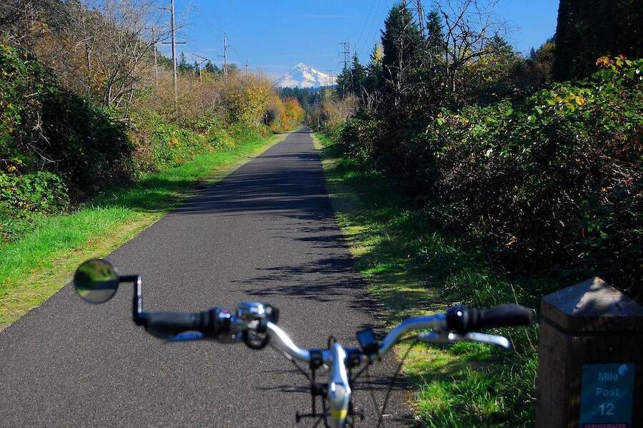 Oregon's Springwater Corridor | Photo by TrailLink user dabiker