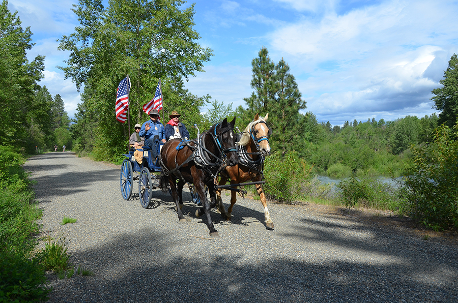 Palouse to Cascades State Park Trail along the Yakima River in Washington | Photo by Marilyn Hedges