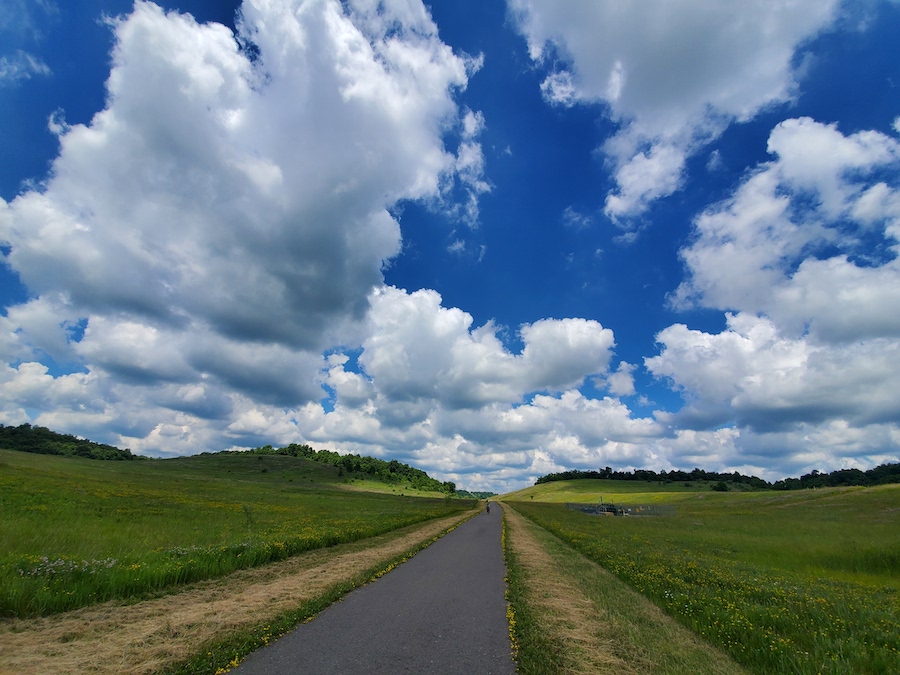 Panhandle Trail between Midway and Bulger in Pennsylvania | Photo by Ron Bruno