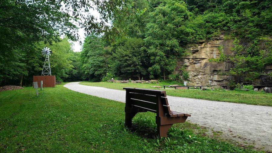 Panhandle Trail in Pennsylvania | Photo by TrailLink user ejbeckl