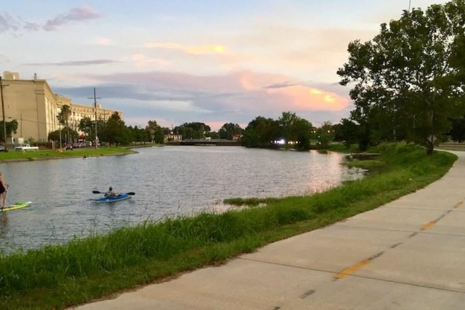 Part of the developing Louisiana Bootlace Trail Network, New Orleans’ Wisner Trail is nestled between two popular recreational amenities - City Park and Bayou St. John. Photo by Jennifer Ruley, courtesy City of New Orleans.