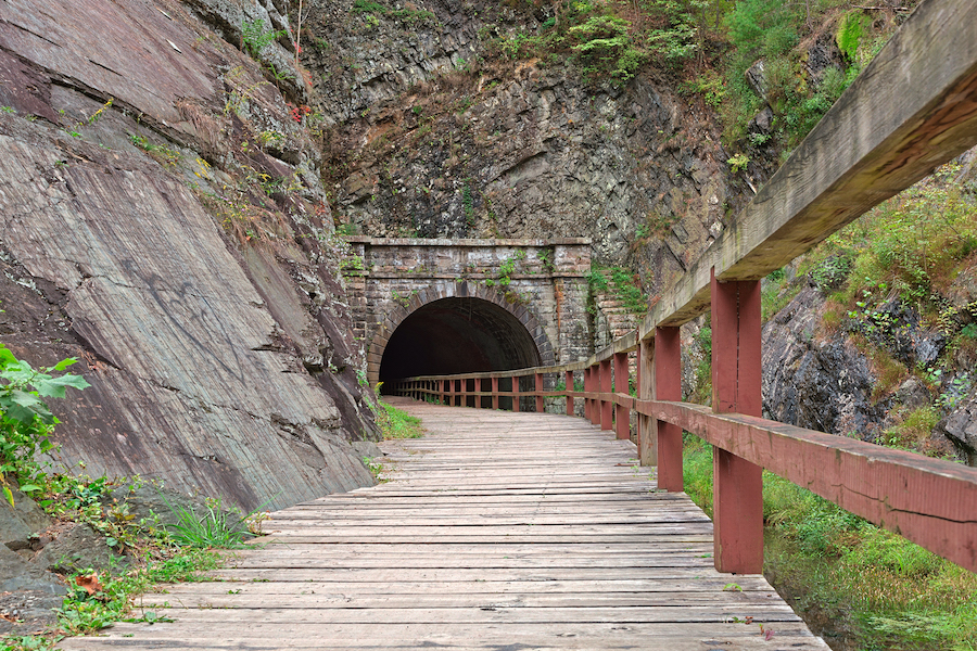 Paw Paw Tunnel along the C&O Canal Trail in Maryland | Photo by Nicolas Raymond | CC BY 2.0 GENERIC