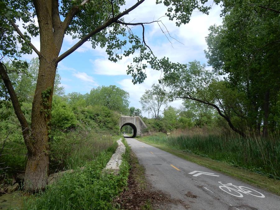 Pennsy Greenway between Munster and Schererville in Indiana | Photo by TrailLink user tommyspan