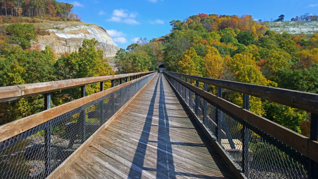 Pennsylvania's Great Allegheny Passage | Photo by Blase Ur