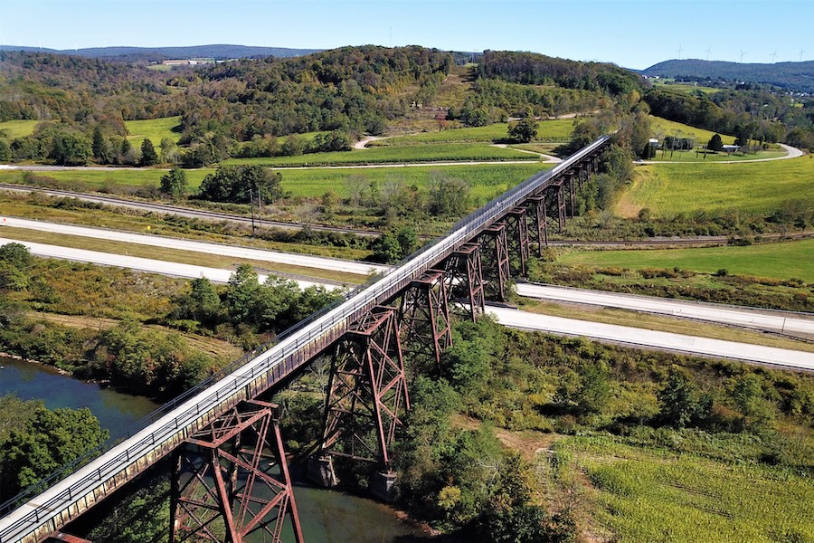 Pennsylvania's Great Allegheny Passage (gap.org) | Photo by Milo Bateman
