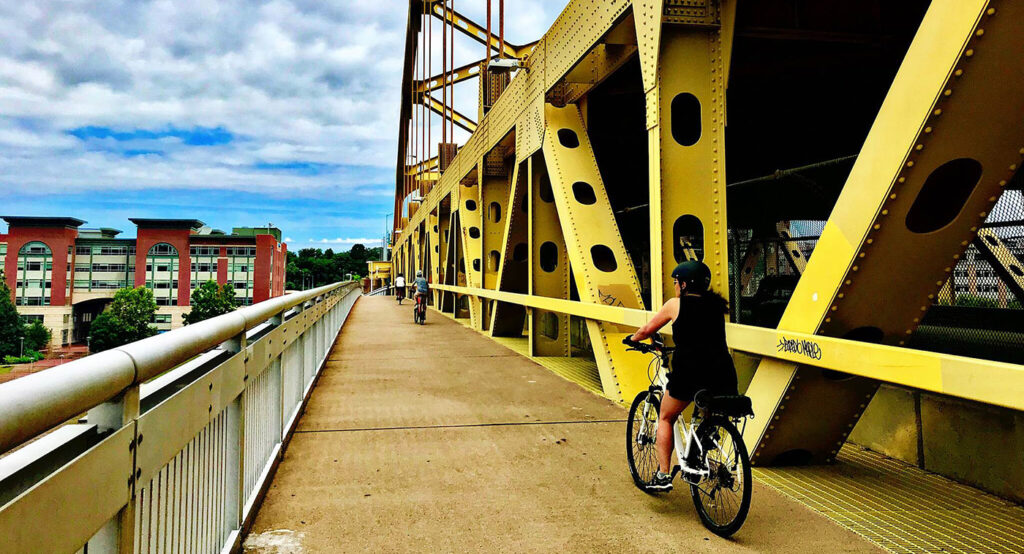 Pennsylvania's Three Rivers Heritage Trail | Photo by Milo Bateman