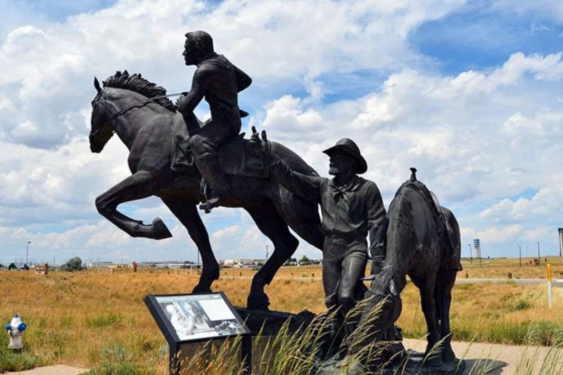 Pony Express station at the National Historic Trails Interpretive Center | Photo courtesy Bureau of Land Management | CC by 2.0