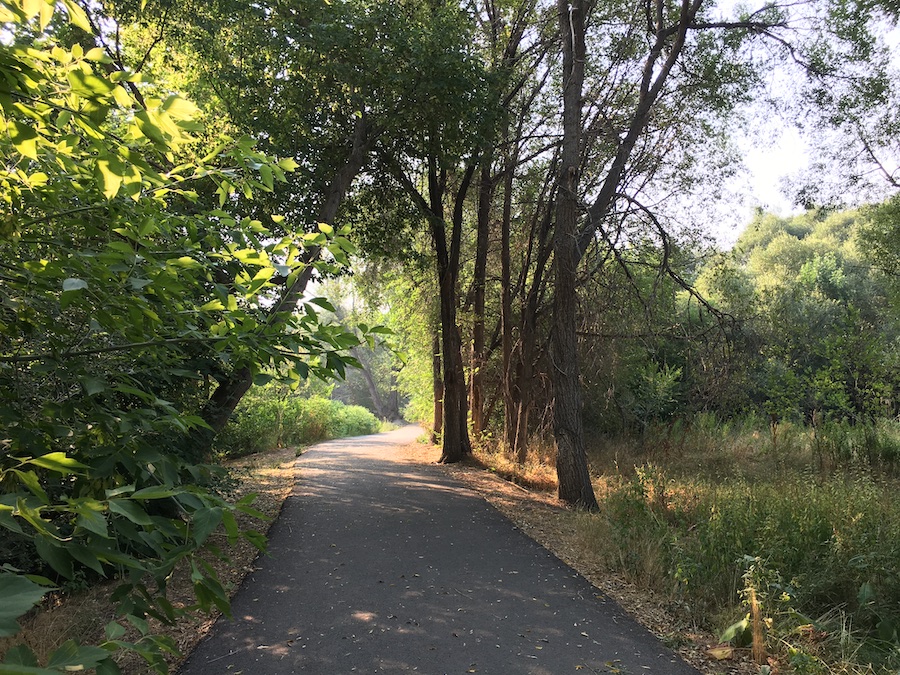 Portneuf Greenway through Sacagawea Park | Courtesy Portneuf Greenway Foundation