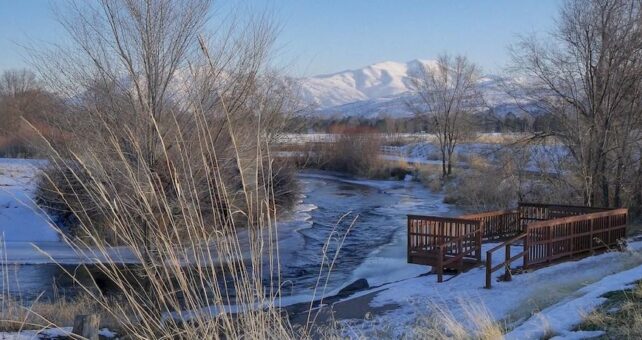Portneuf Greenway through the Edson Fichter Nature Area | Photo by Charles R. Peterson