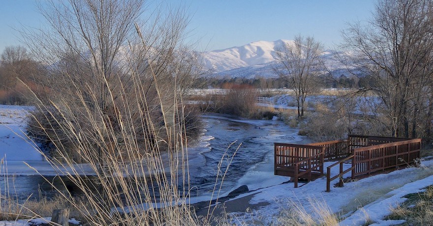 Portneuf Greenway through the Edson Fichter Nature Area | Photo by Charles R. Peterson