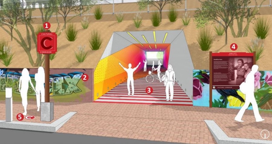 Preliminary project design | Image courtesy City of Phoenix