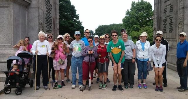 Prescribe-a-Trail walkers at Valley Forge National Historical Park | Photo by Roy Perry