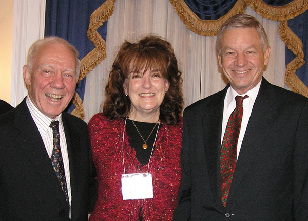 RTC's Marianne fowler with the late Congressman Jim Oberstar (D-Minn.) and former Congressman Tom Petri (R-Wis.) | Photo courtesy RTC