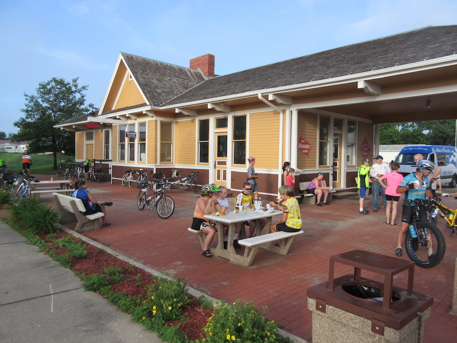 Raccoon River Valley Trail 's Jefferson Depot | Courtesy Raccoon River Valley Trail Association