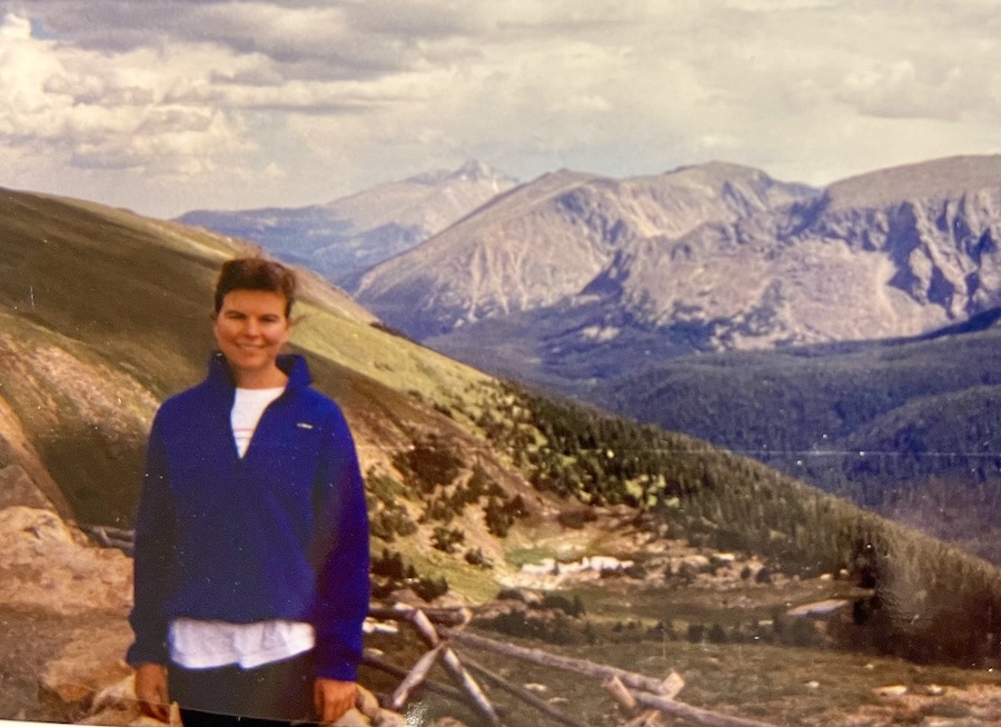 Rep. Carey Hamilton on the Appalachian Trail in 1997 | Photo courtesy Rep. Carey Hamilton