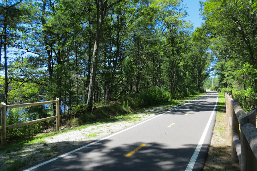 Rhode Island's Washington Secondary Bike Path | Photo by Laura Stark