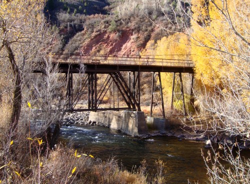Rio Grande Trail railroad trestle near Basalt | Photo courtesy Pitkin County